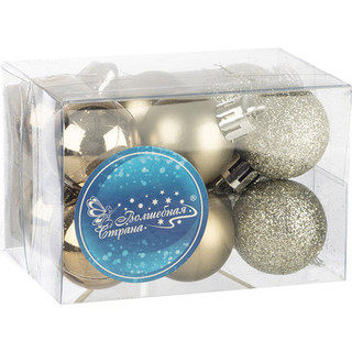 Набор шаров новогодних Волшебная страна SYQA-0123162-05 / 106315