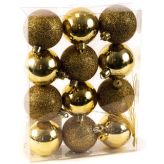 Набор шаров новогодних Белбогемия Глянцевый блеск / 27629580