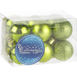 Набор шаров новогодних Волшебная страна SYQA-0123162-02 / 106312