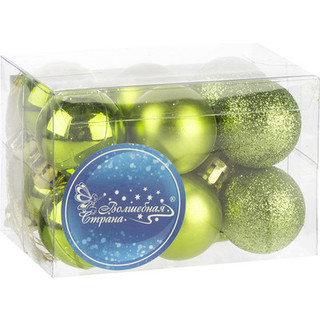 Набор шаров новогодних Волшебная страна SYQA-0123162-02 / 106312