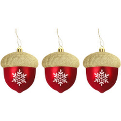 Набор елочных игрушек Золотая сказка Желуди / 591998