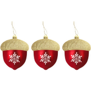 Набор елочных игрушек Золотая сказка Желуди / 591998