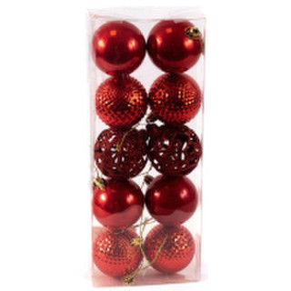 Набор шаров новогодних Белбогемия Блеск ажура / 27629821