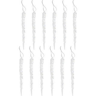 Набор елочных игрушек Золотая сказка Сосульки акриловые / 592147