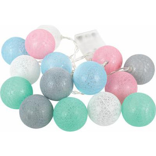 Светодиодная гирлянда Золотая сказка Нить Cotton Balls / 591729