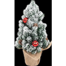 Елка декоративная Золотая сказка Заснеженная с декором / 592514