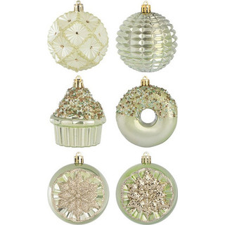 Набор елочных игрушек Волшебная страна Оливковый / 110455