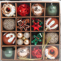 Набор шаров новогодних Золотая сказка 592590