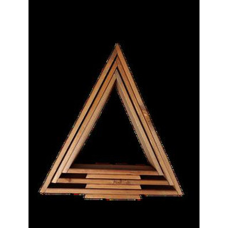 Елка декоративная Четыре Солнца Матрешки Pro деревянные