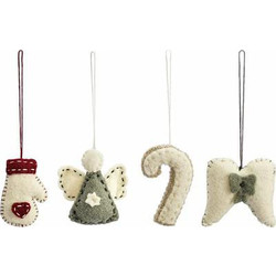 Набор елочных игрушек Tkano New Year Essential Felts mood / TK23-NY_SET0013