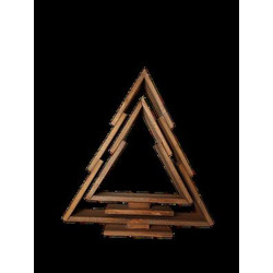 Елка декоративная Четыре Солнца S+L деревянные