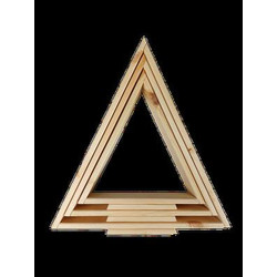 Елка декоративная Четыре Солнца Матрешки Pro деревянные