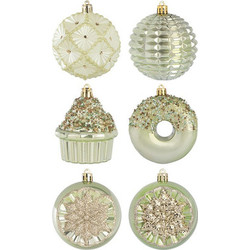 Набор елочных игрушек Волшебная страна Оливковый / 110455