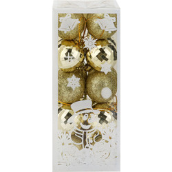 Набор шаров новогодних Miland Веселый праздник / НУ-0465