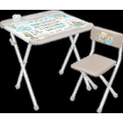 Комплект мебели с детским столом Ника Умница / КНД2/У