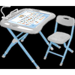 Комплект мебели с детским столом Ника NKP2/А с азбукой