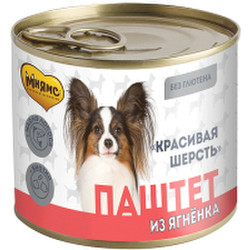 Влажный корм для собак Мнямс Красивая шерсть. Паштет из ягненка / 705021