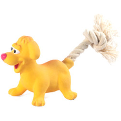 Игрушка для собак Triol Mini Dogs Собачка с веревкой / 12151142