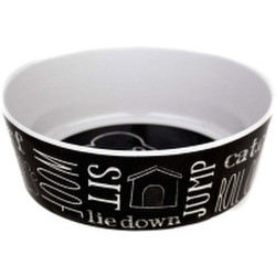 Миска для животных Tarhong Chalkboard Art / PTD3060PBGD