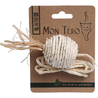 Игрушка для кошек Mon Tero Eco Мячик с хвостиком / 60301