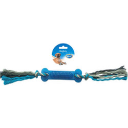 Игрушка для собак Duvo Plus Кость с веревками / 4705063/DV