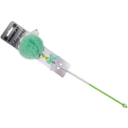 Игрушка для кошек Homecat Silver Series Дразнилка Помпон с бусинками / 78414