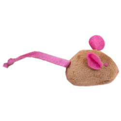 Игрушка для животных Duvo Plus Мышка плюшевая / 1717102/DV