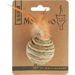 Игрушка для кошек Mon Tero Eco Бочонок с хвостиком / 60302