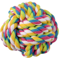 Игрушка для животных Мультидом Мячик-полосатик / VL40-61