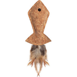 Игрушка для кошек Triol Рыбка с перьями / 22171043