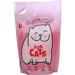 Наполнитель для туалета For Cats Силикагелевый Звездная пыль / TUZ024