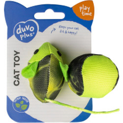 Набор игрушек для кошек Duvo Plus Мышка и мячик Флэш / 12077/DV