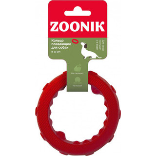 Игрушка для собак ZOONIK Кольцо плавающее / 164160-10