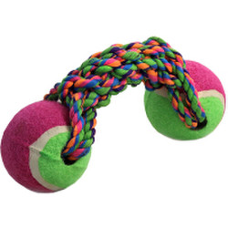 Игрушка для собак Triol Веревка, 2 мяча / 12111010
