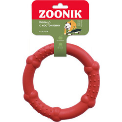 Игрушка для собак ZOONIK Кольцо с косточками / 164168-10
