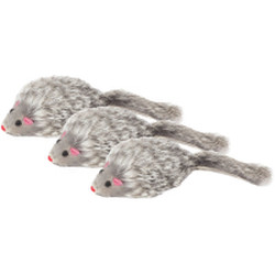 Набор игрушек для кошек Triol Мышь серая M003NG / 22161029