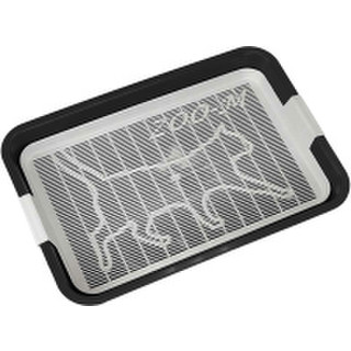 Туалет-лоток ZooM Кошка малый с сеткой / 2925черн