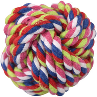 Игрушка для животных Мультидом Мячик-полосатик / VL40-60