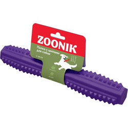 Игрушка для собак ZOONIK Палка литая с шипами / 164163-07