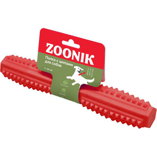 Игрушка для собак ZOONIK Палка литая с шипами / 164163-10