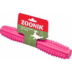Игрушка для собак ZOONIK Палка литая с шипами / 164163-12
