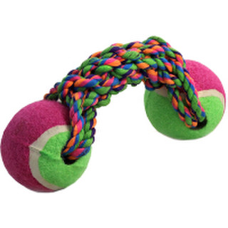 Игрушка для собак Triol Веревка, 2 мяча / 12111010