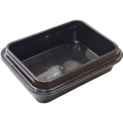 Туалет-лоток Сибирская кошка Премиум с бортиком