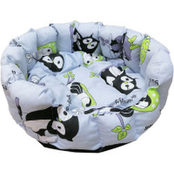 Лежанка для животных Happy Friends Ракушка №2 Совы / stm 556
