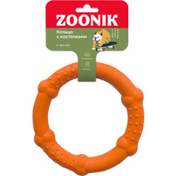 Игрушка для собак ZOONIK Кольцо с косточками / 164168-11