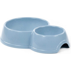 Миска для животных Полесье №10 двойная / 8388