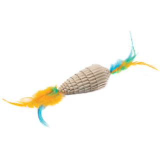 Игрушка для кошек Triol Natural Конус с перьями / 22171052