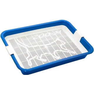 Туалет-лоток ZooM Кошка малый с сеткой / 2925бирюз