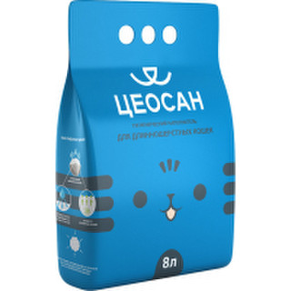 Наполнитель для туалета Цеосан Для длинношерстных кошек / CEO-011