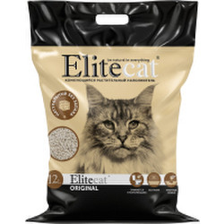 Наполнитель для туалета EliteCat Tofu Original растительный / 6034/EC